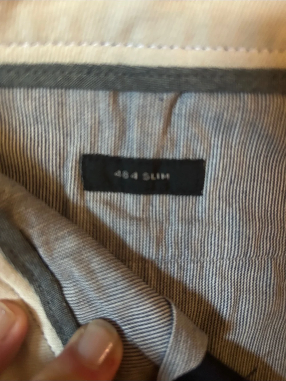 J. Crew Slim Straight Stretch Navy Pants